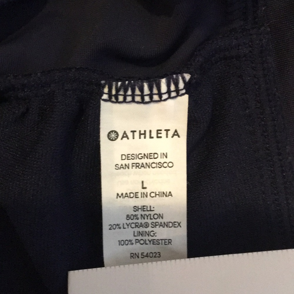 New ATHLETA Workout Athletic Running Biker Shorts Swim Vacation or Daily Wear - Picture 8 of 8